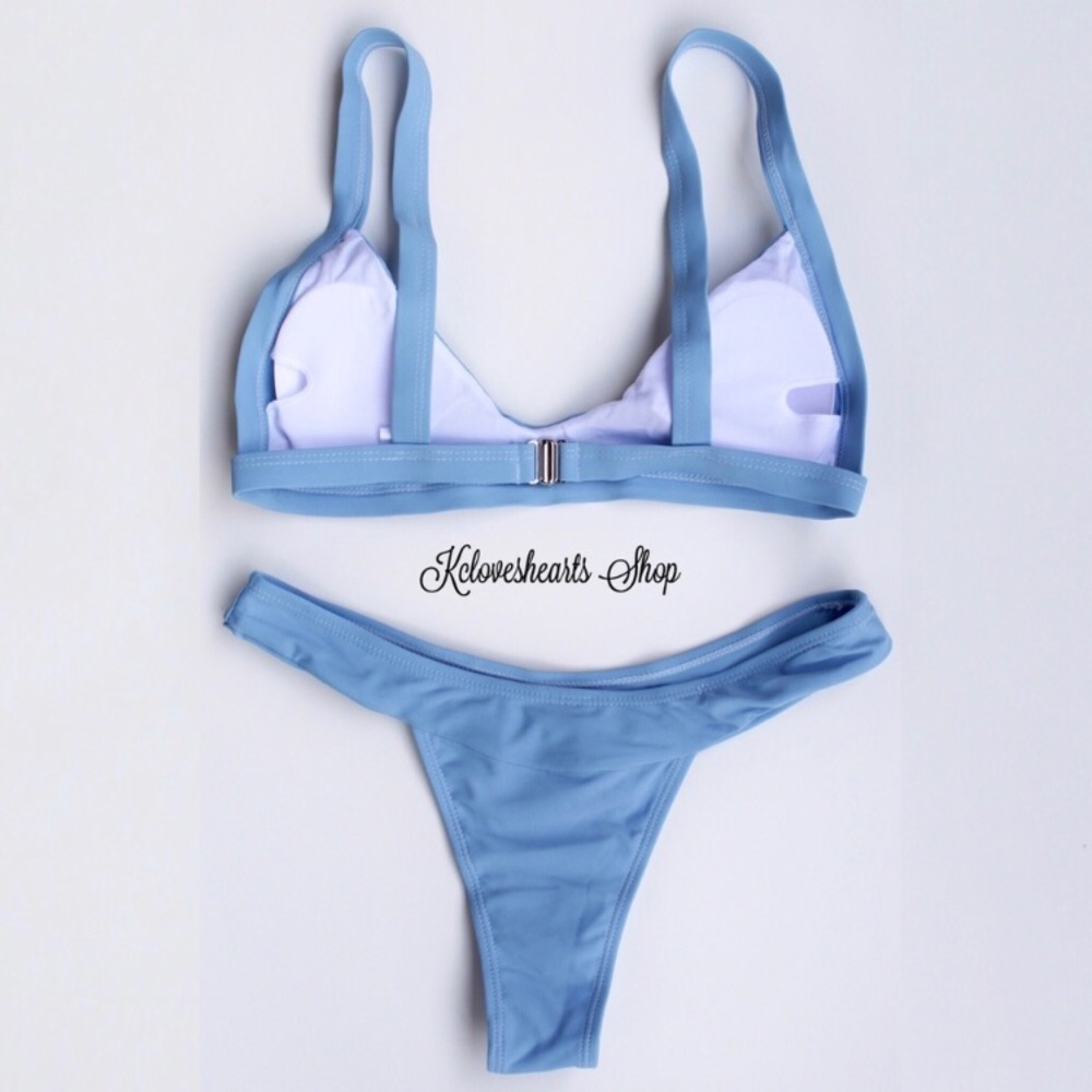 Baby Blue Bikini Set - Picture 3 of 3